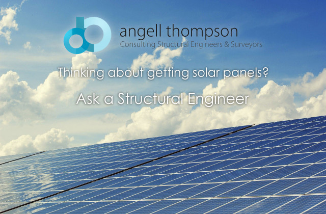Check with a structural engineer before installing solar panels on your roof. Make sure they are properly installed to consider weight, positioning and uplift. #solarpanels #structuralengineering #banstead #surrey